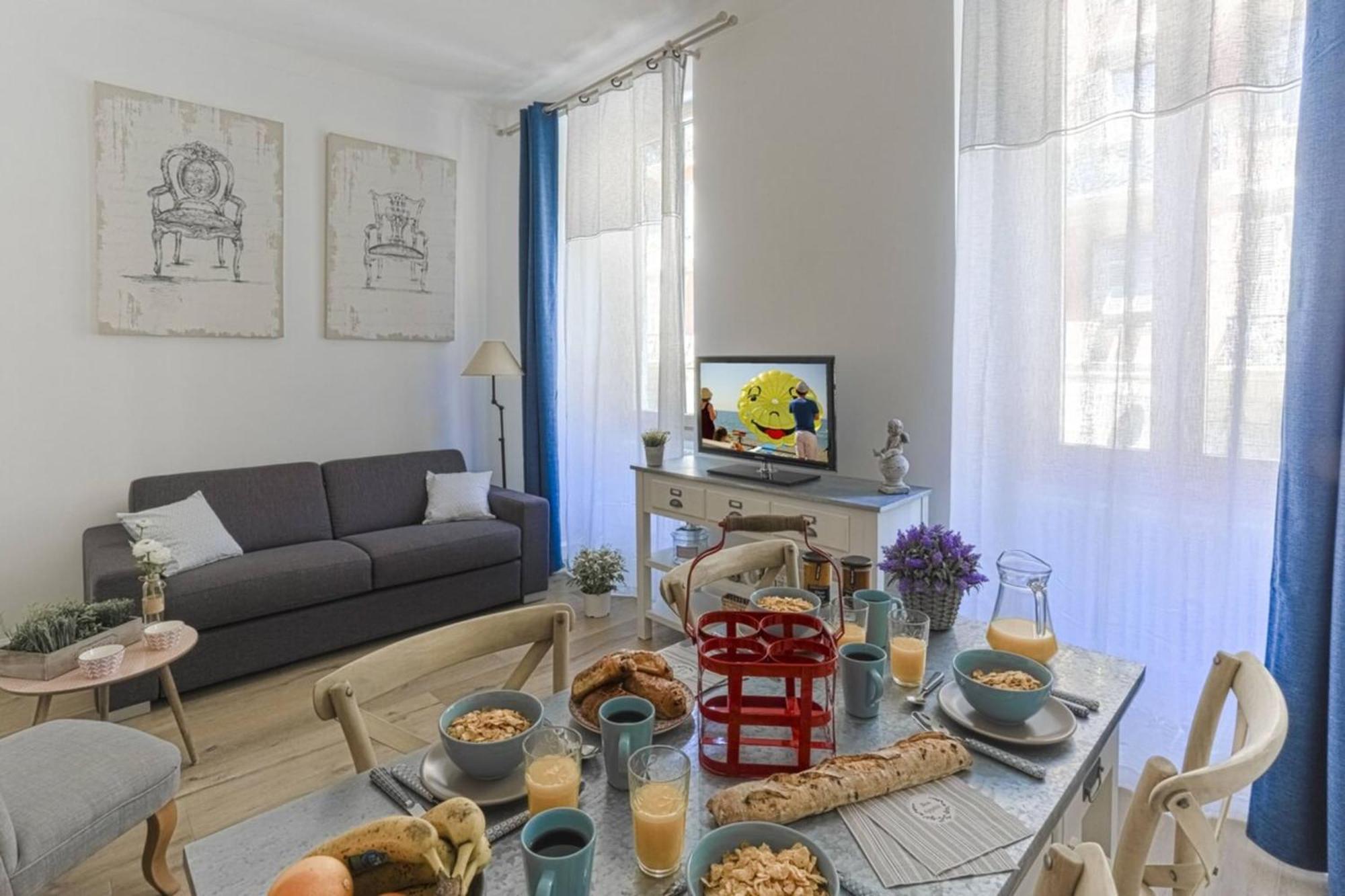 Cassini Gt - 1 Bedroom - Balcony - Place Garibaldi Nizza Exterior foto